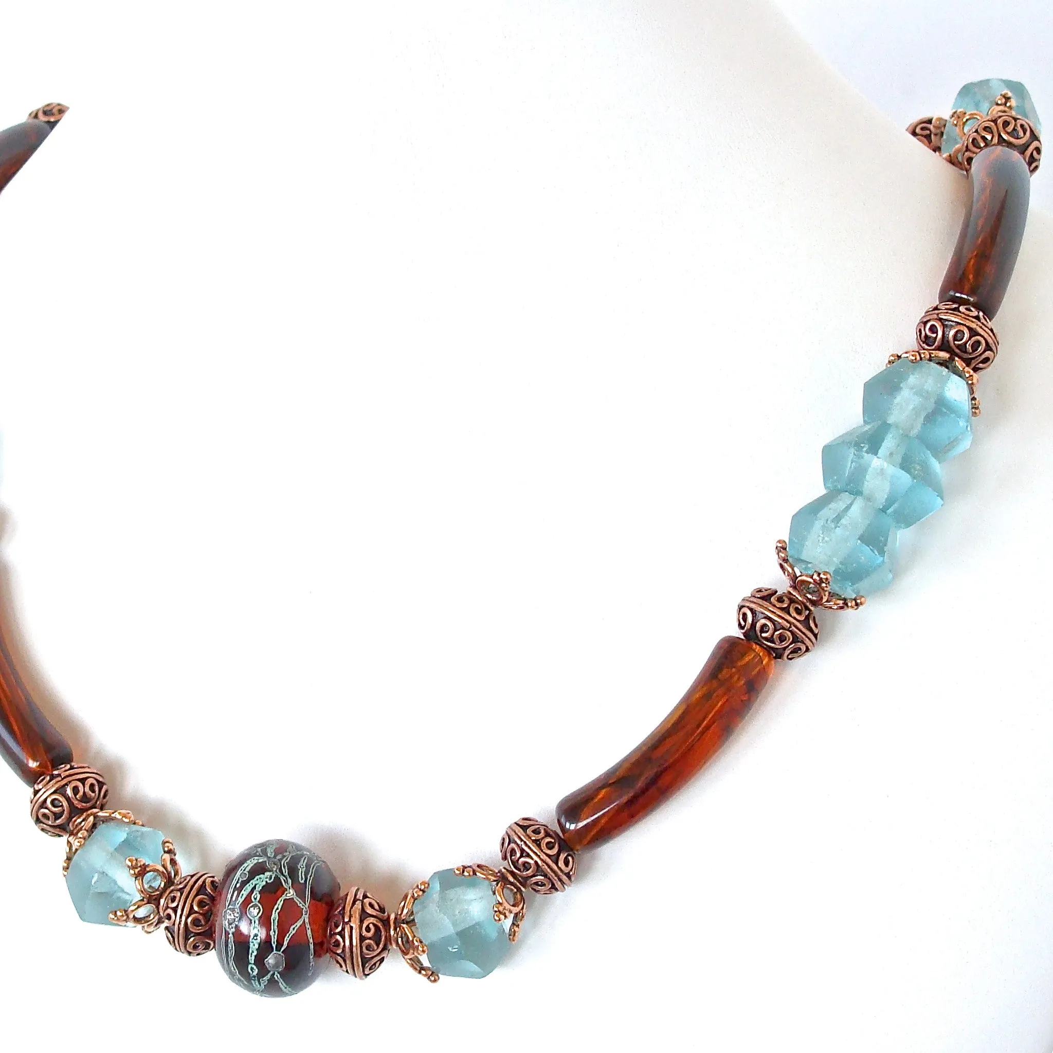 Raina: Tortoise Necklace