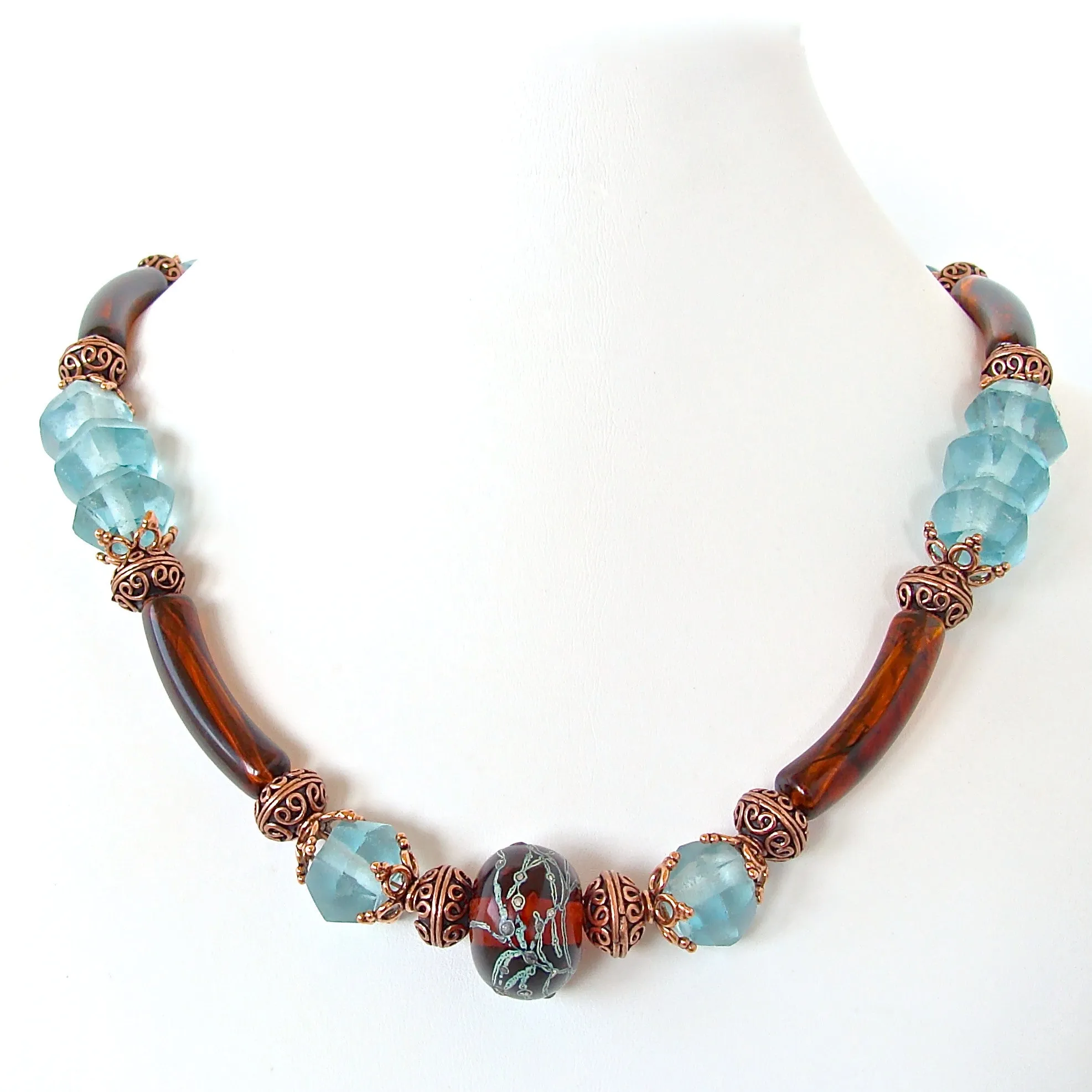 Raina: Tortoise Necklace