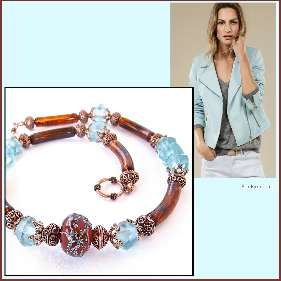 Raina: Tortoise Necklace