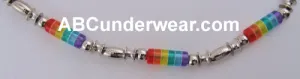 Rainbow Tube Necklace