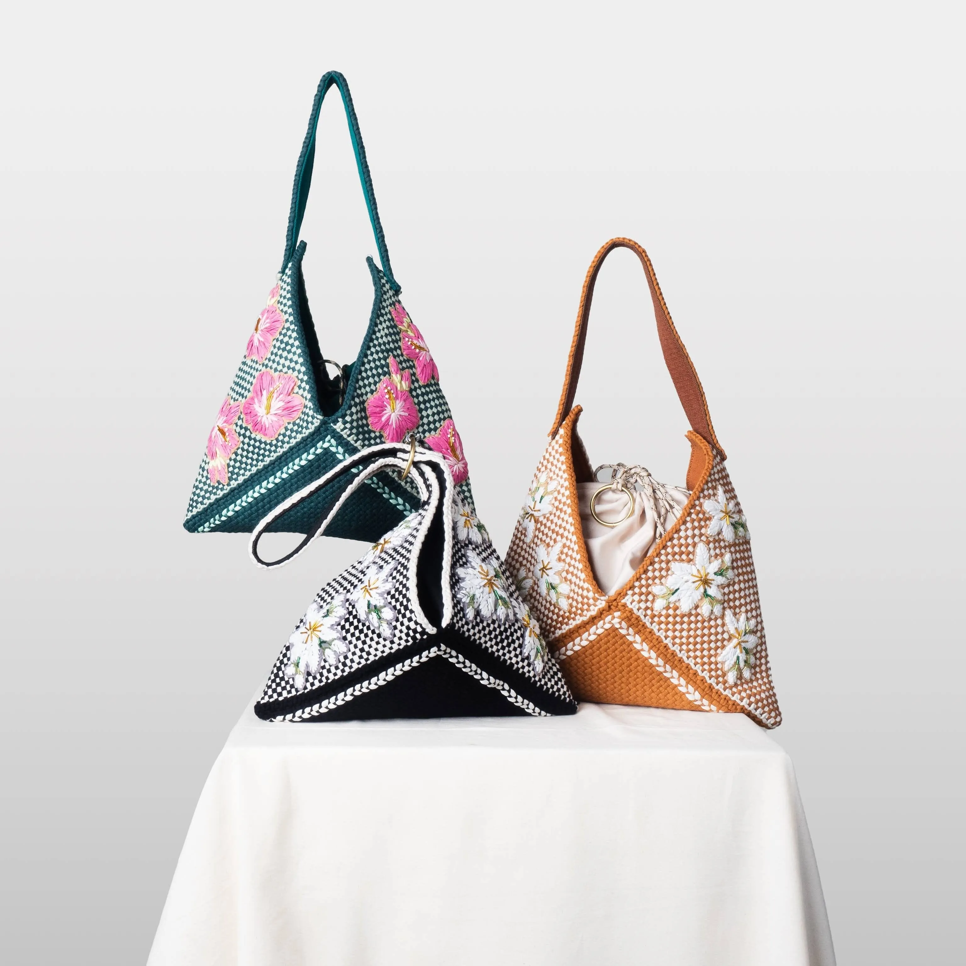 [Ready Today] Sampaguita Hobo Mocha & Beige