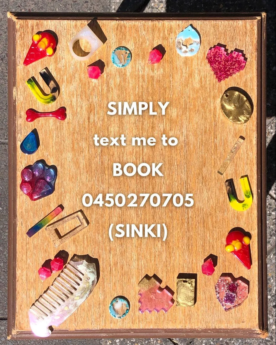 Resin Jewellery Making Workshop