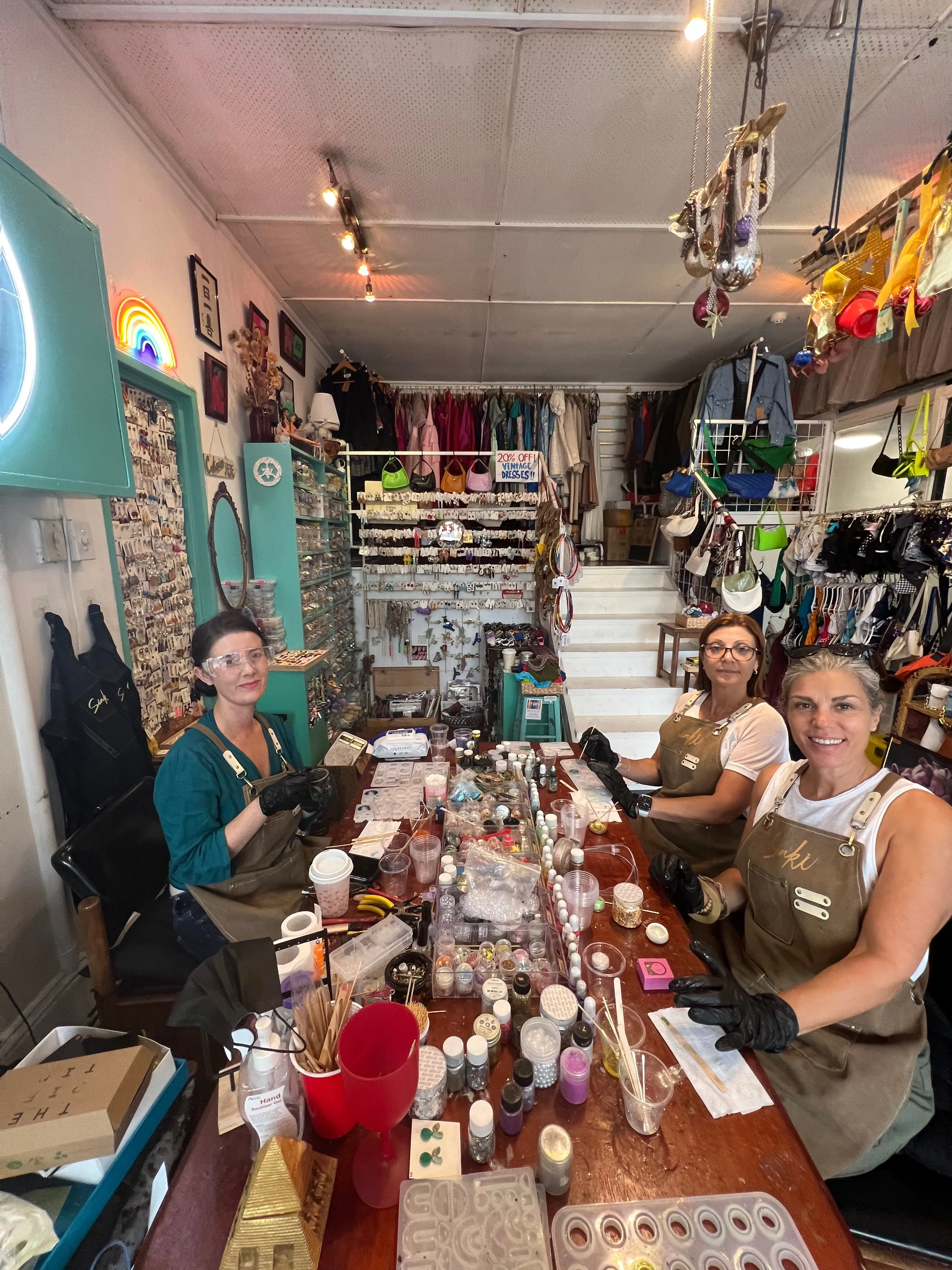 Resin Jewellery Making Workshop