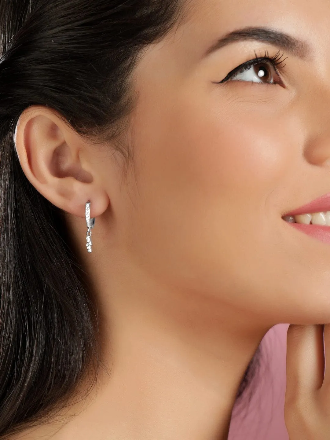 Rubans 925 Silver Enchanting Hoop Symphony for your Ears