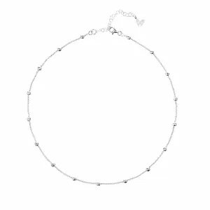 Silver Collar Necklace
