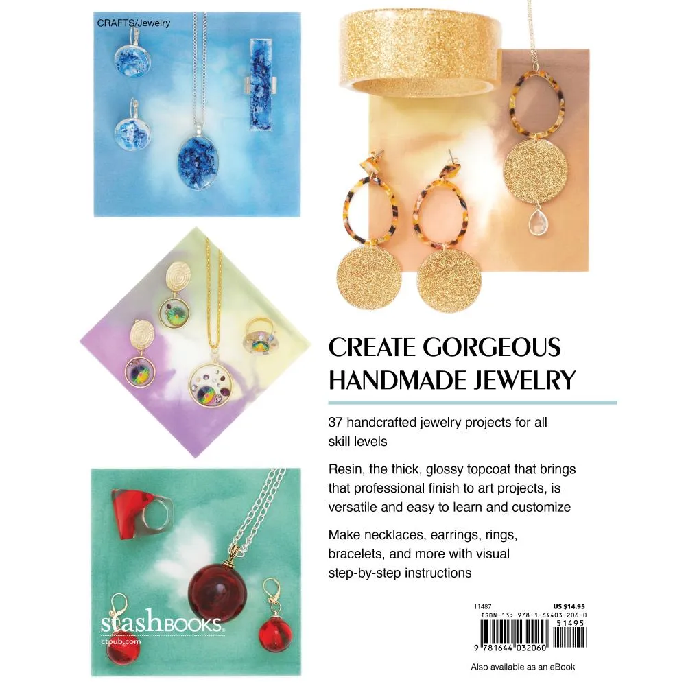 Stash Books Design Resin Jewellery*