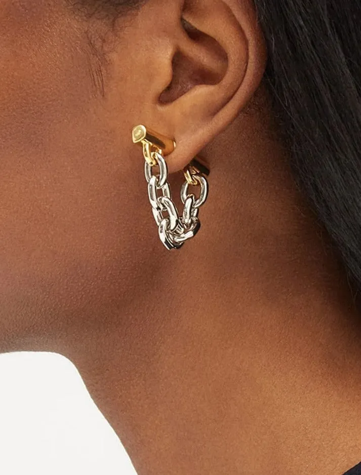 TEEK - Soft Chain Closed Earrings