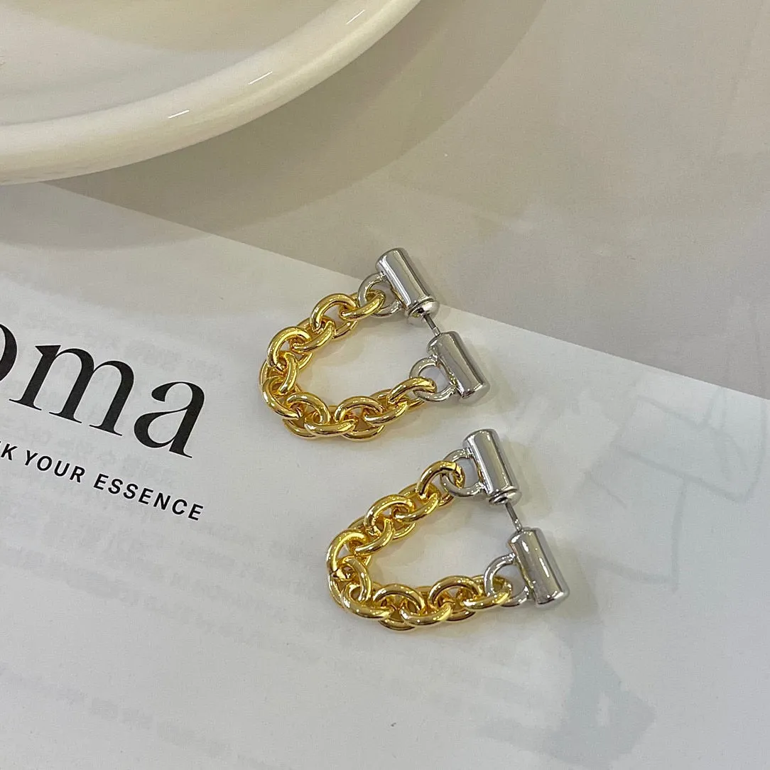 TEEK - Soft Chain Closed Earrings