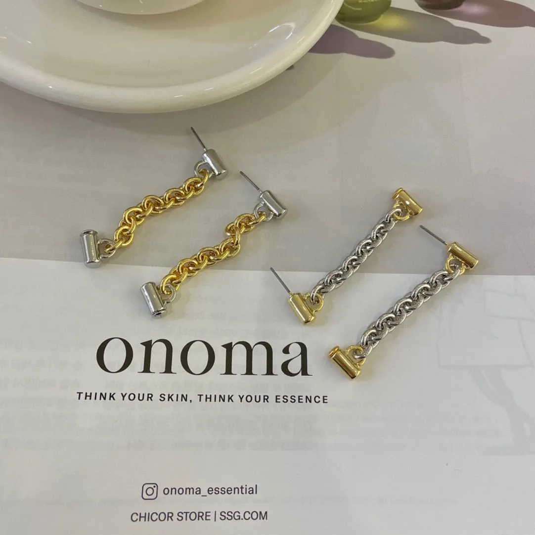 TEEK - Soft Chain Closed Earrings