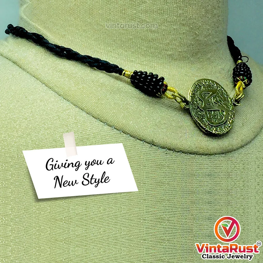 Tribal Golden Coin Choker jeweler Set