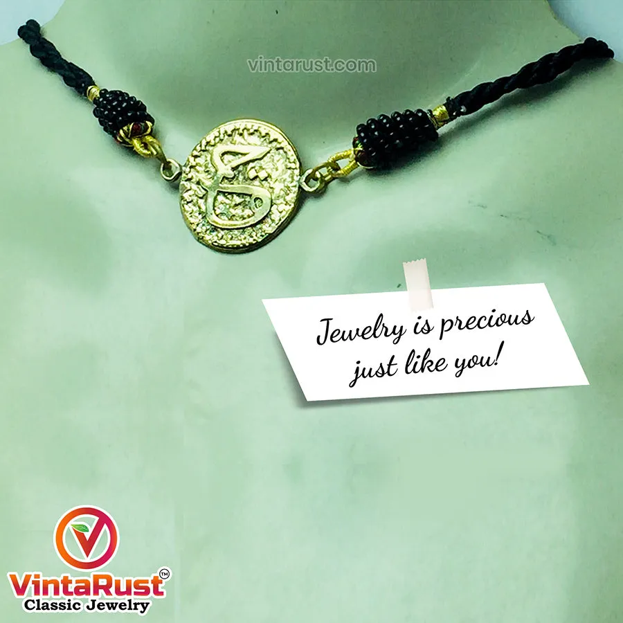 Tribal Golden Coin Choker jeweler Set