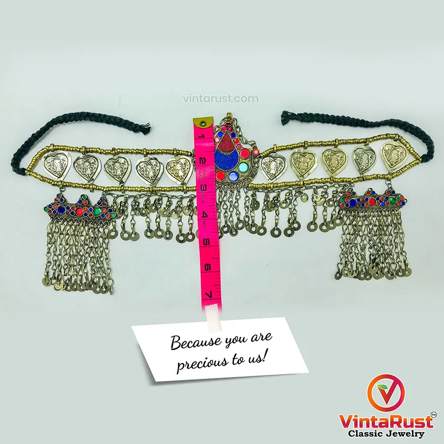Tribal Kuchi Matha Patti Ethnic Headpiece