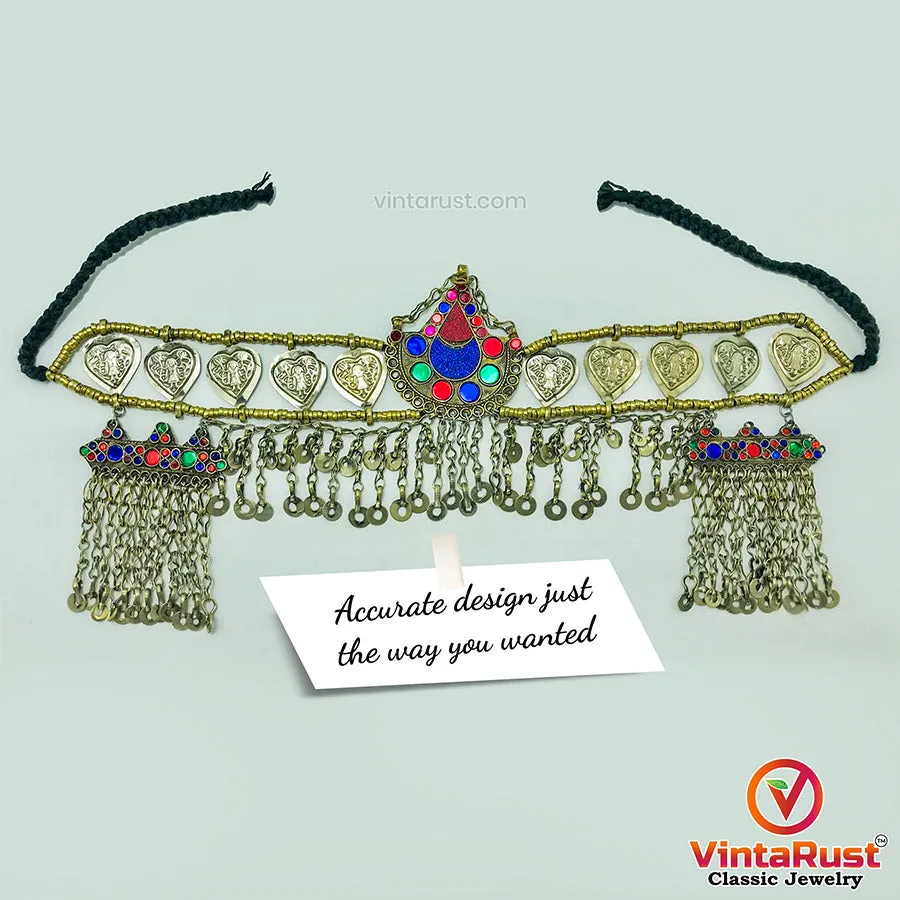 Tribal Kuchi Matha Patti Ethnic Headpiece