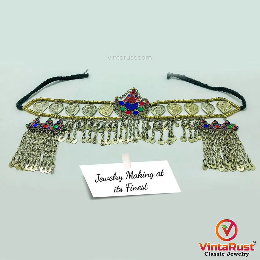 Tribal Kuchi Matha Patti Ethnic Headpiece