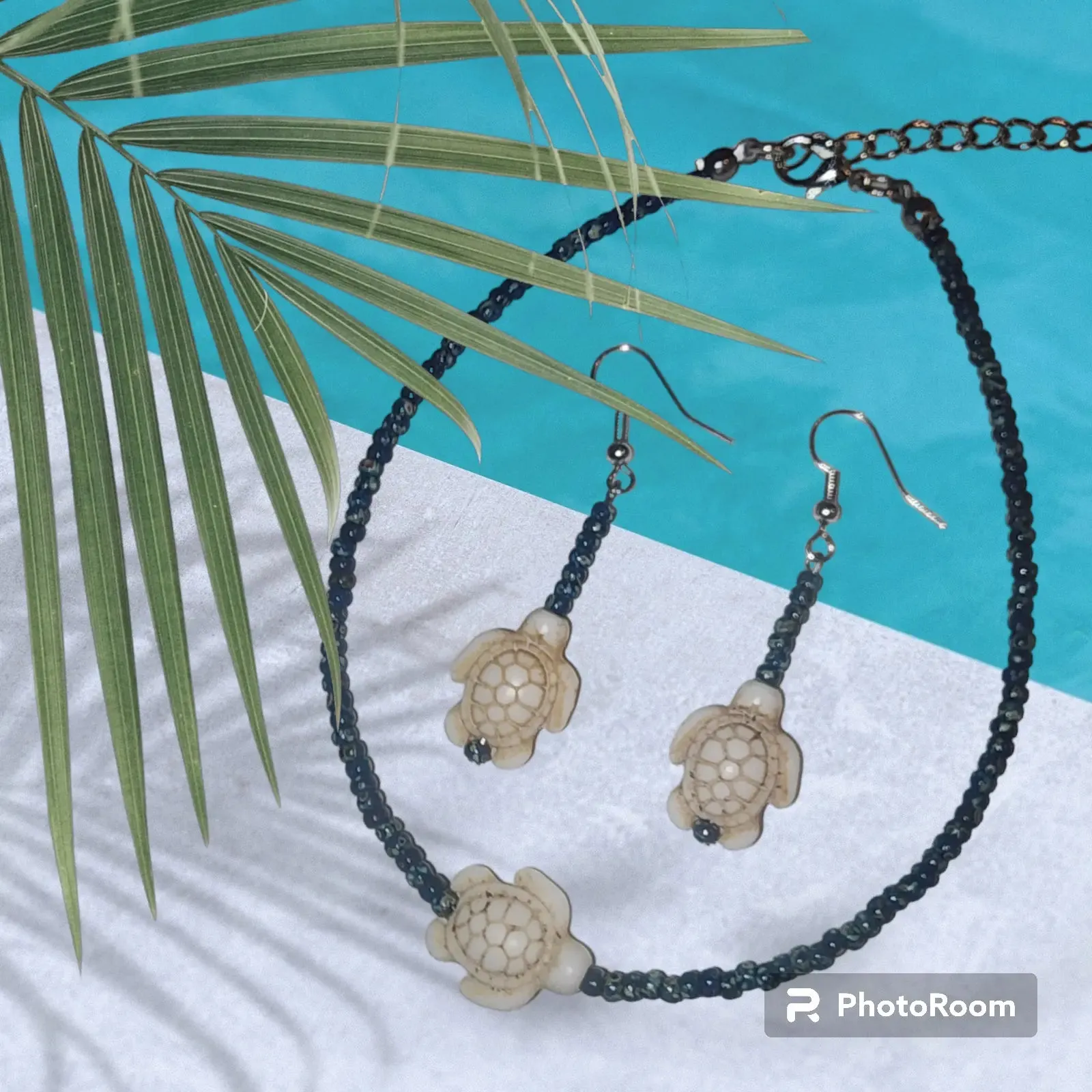 Turtle and Starfish Anklets