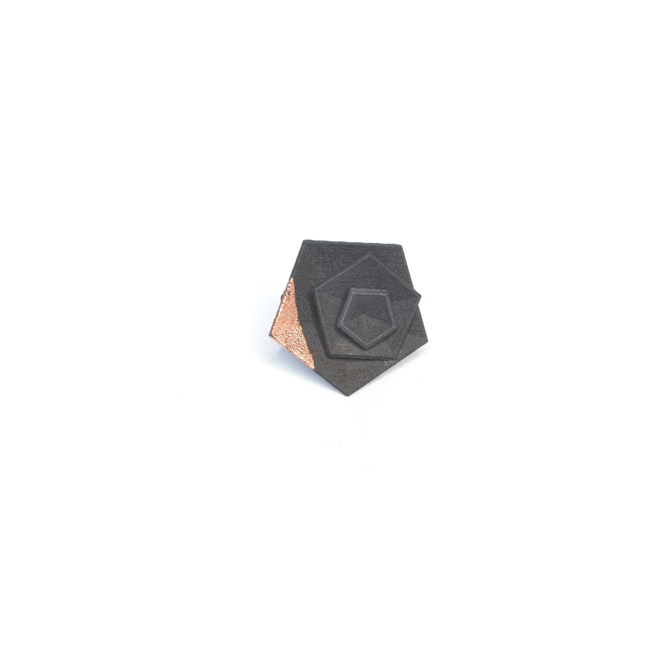 Vertigo Ring - Gold leaf