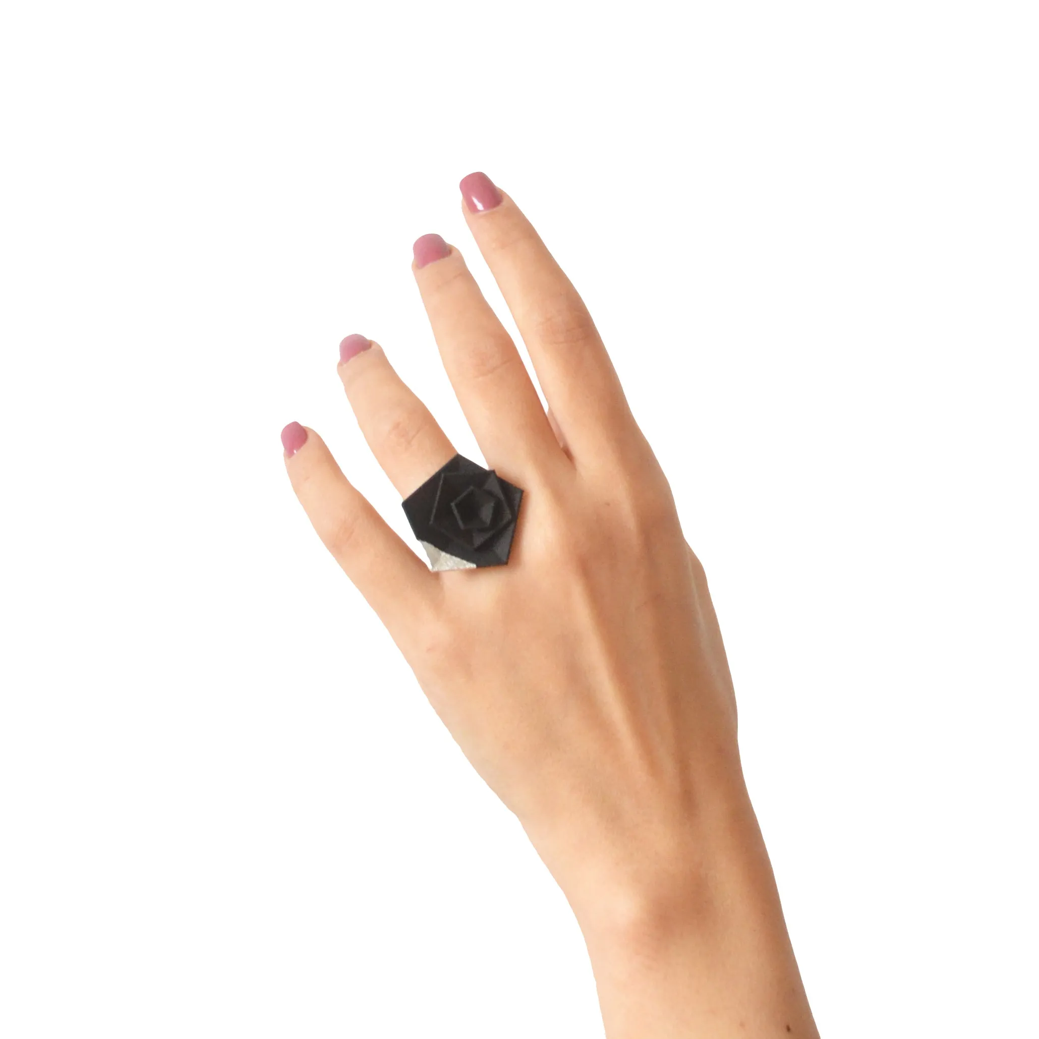 Vertigo Ring - Gold leaf