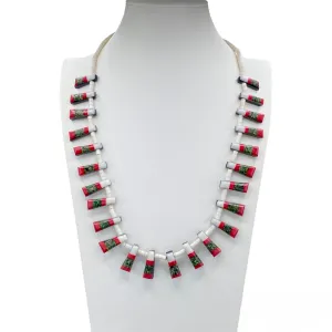 Vintage Santo Domingo Scavenger Depression Necklace