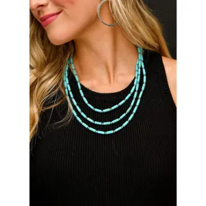 West & Co. Three Strand Necklace